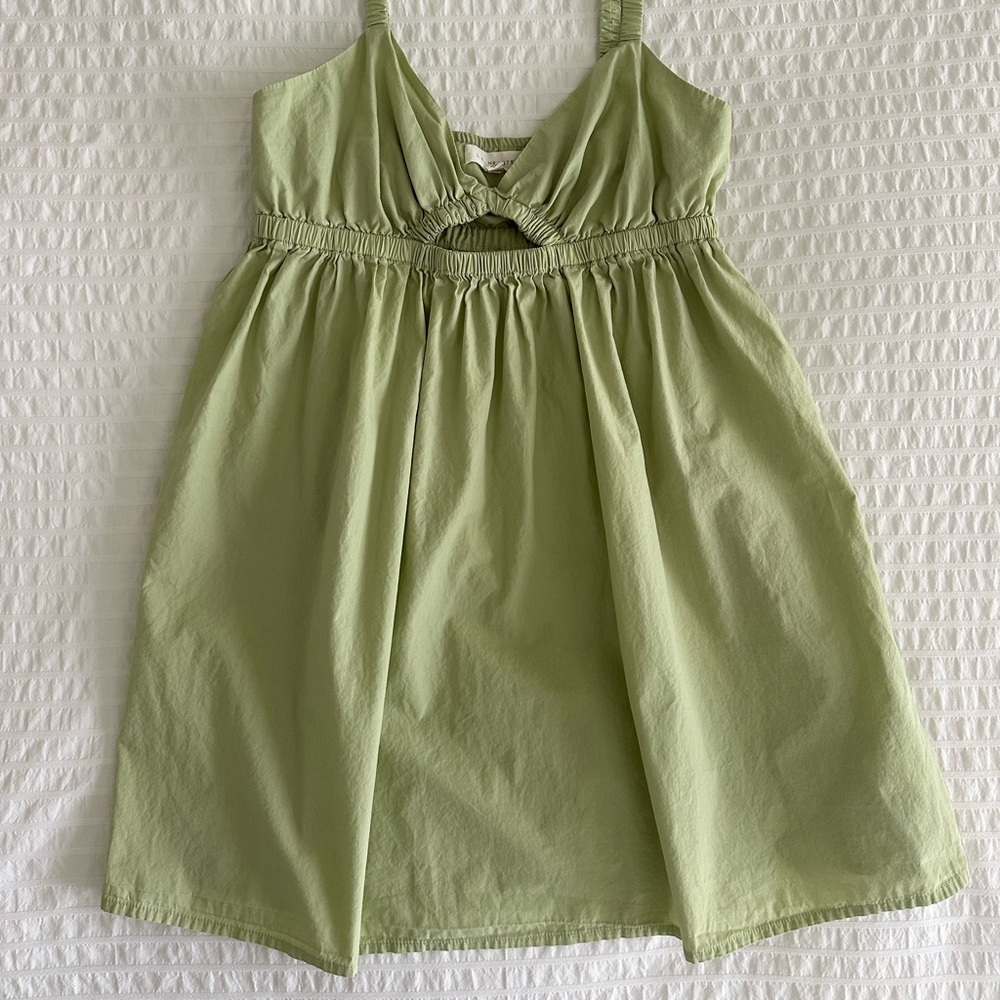 Light Green Mini Dress